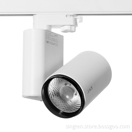 DALI or 1-10V dimmable lighting system LED track light